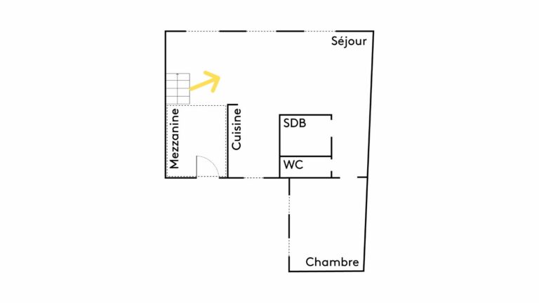 60 m² dans le 1er arrondissement de Paris
