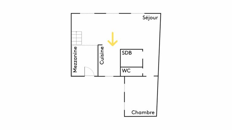 60 m² dans le 1er arrondissement de Paris