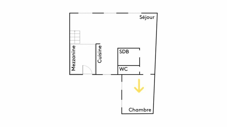 60 m² dans le 1er arrondissement de Paris