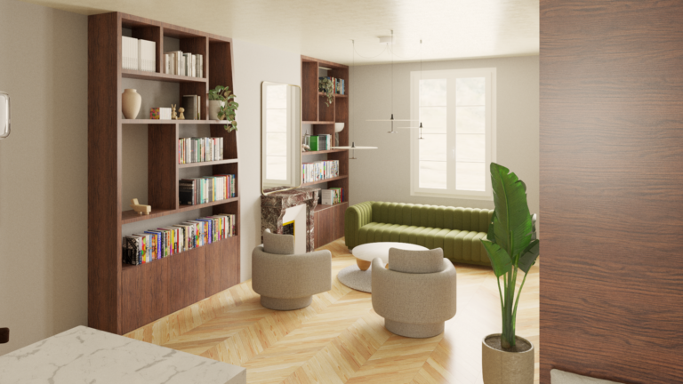 63 m² dans le Haut-Marais à Paris (03)