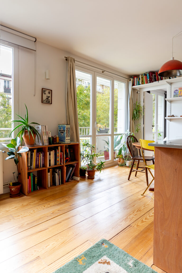 53 m² lumineux et conviviaux à Paris (19)