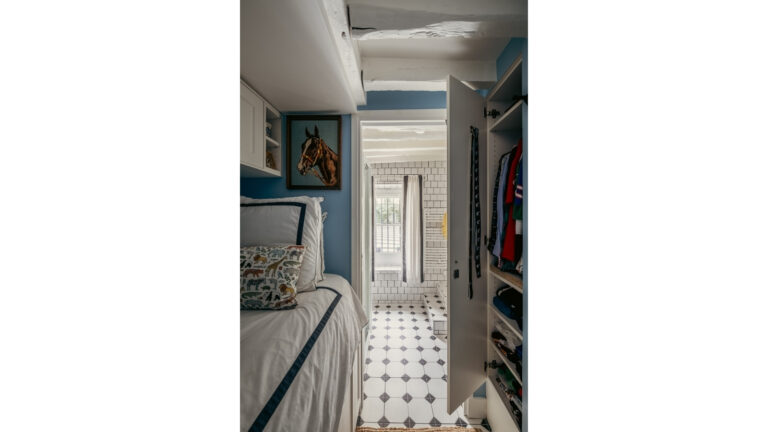Un duplex comme une petite maison de 32 m²